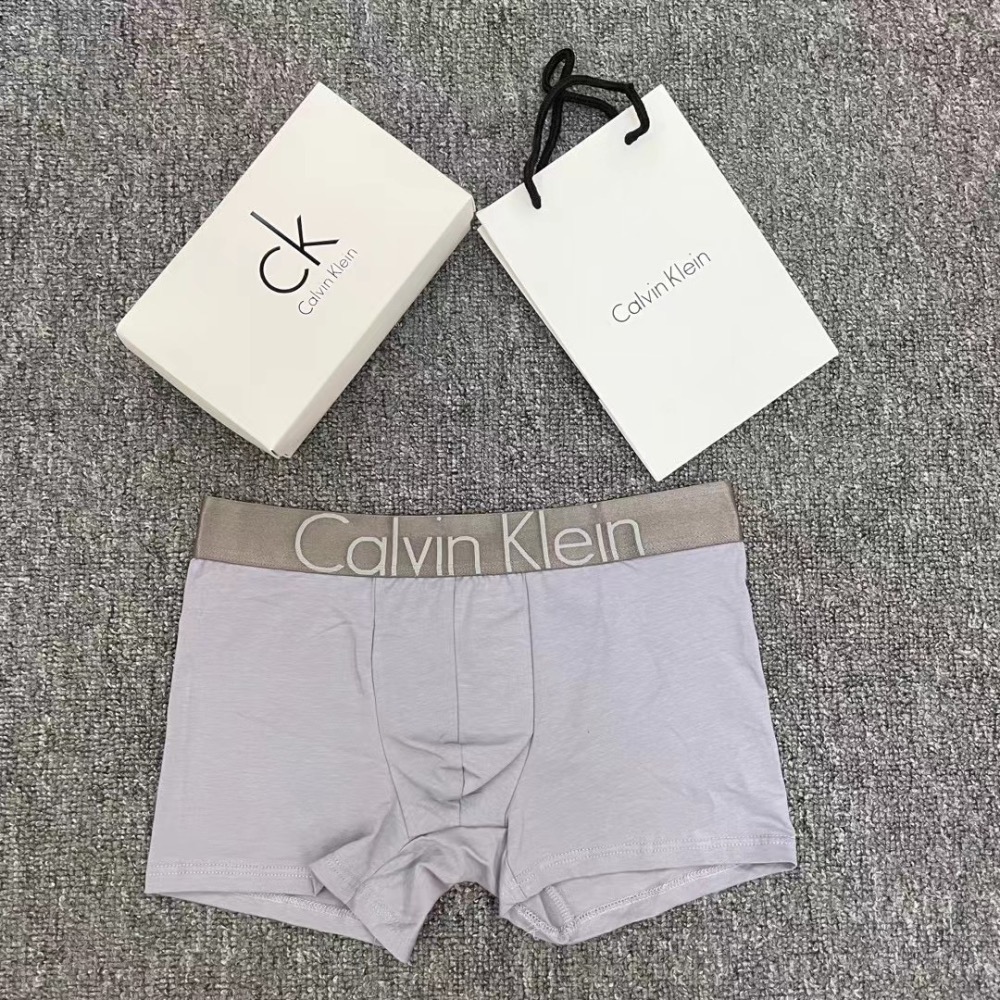 買十送一 CK 熱銷 好穿 男四角內褲 純棉內褲 男內褲 男生內褲 舒適透氣 貼身四角褲 內褲男 平口內褲 多色可選-細節圖8