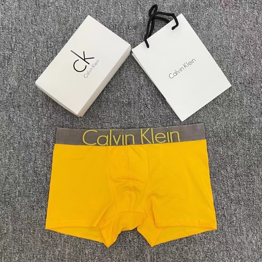 買十送一 CK 熱銷 好穿 男四角內褲 純棉內褲 男內褲 男生內褲 舒適透氣 貼身四角褲 內褲男 平口內褲 多色可選-細節圖9
