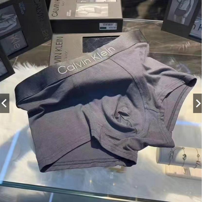 買十送一 熱銷 好穿 CK 經典三色 四角內褲 純棉內褲 男仕內褲 男用內褲 舒適透氣 貼身四角褲 緊身四角褲-細節圖3