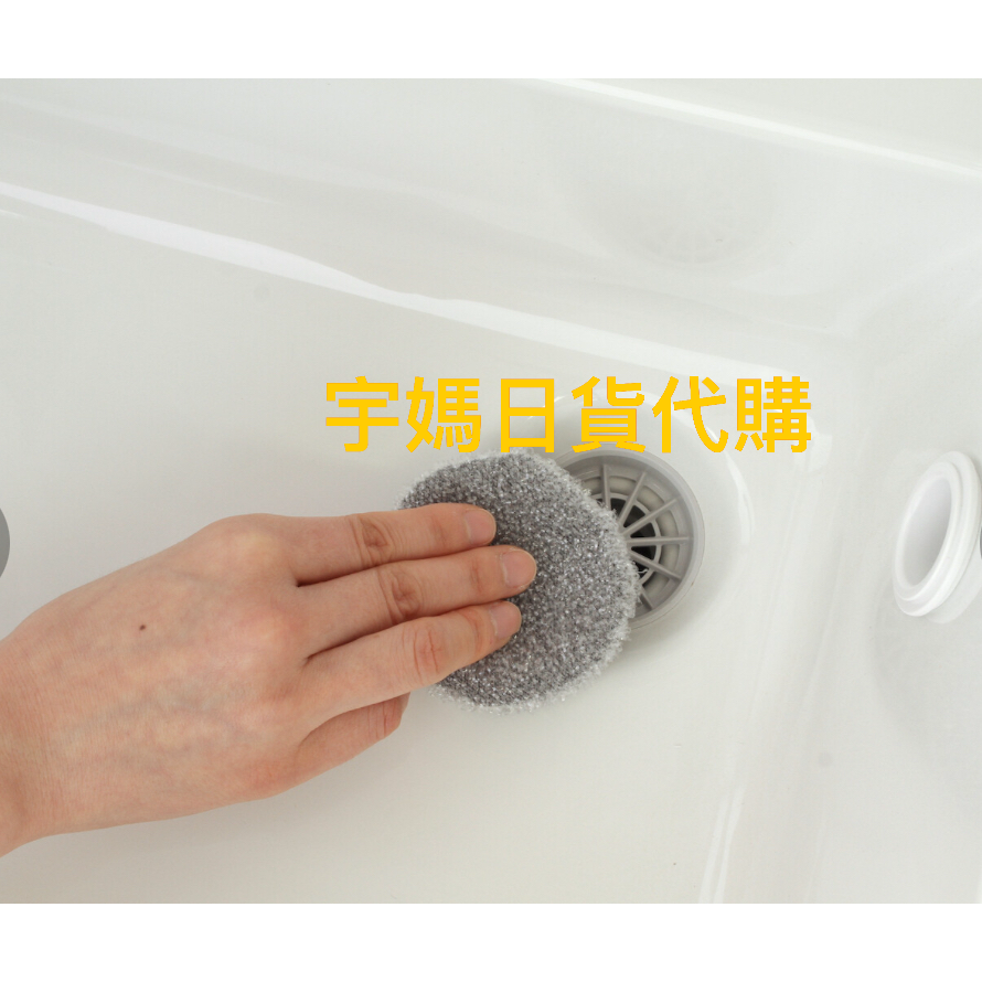 SANBELM洗臉檯清潔刷 藍 灰 色 只用清水就能刷乾淨-細節圖5