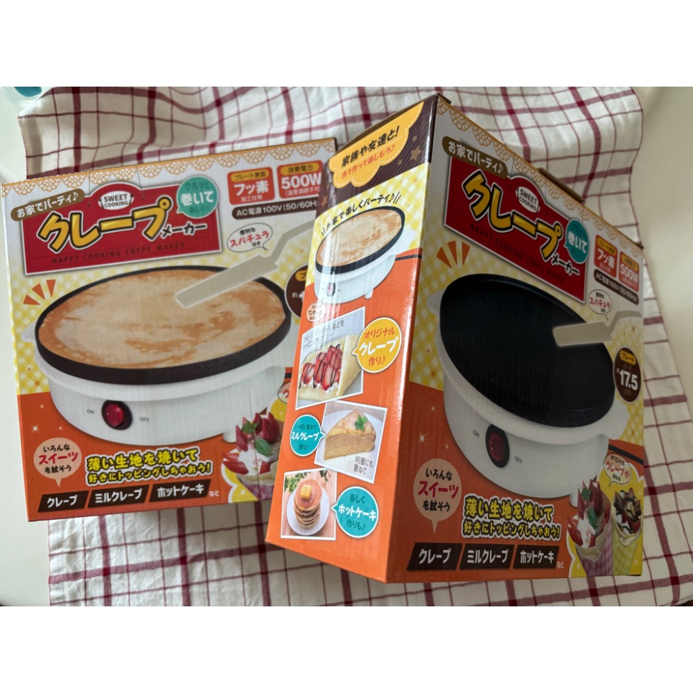 日本 可麗露 餅皮製造機 DIY-細節圖2