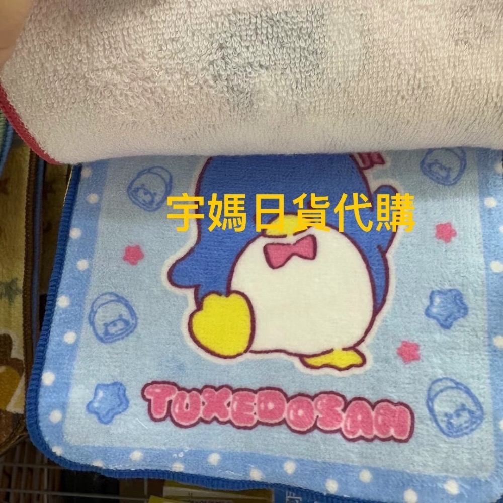 日本丸真製品 三麗鷗 吉伊卡哇 卡比之星 吉伊卡哇小毛巾 小方巾五入組-細節圖2
