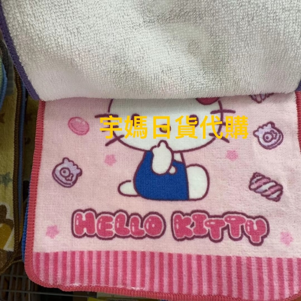 日本丸真製品三麗鷗小毛巾 小方巾五入組-細節圖5