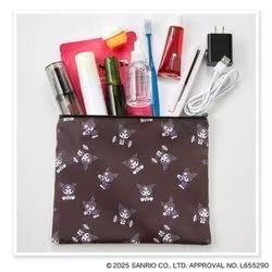 日本雜誌附錄 酷洛米掛飾+酷洛米收納包-細節圖4