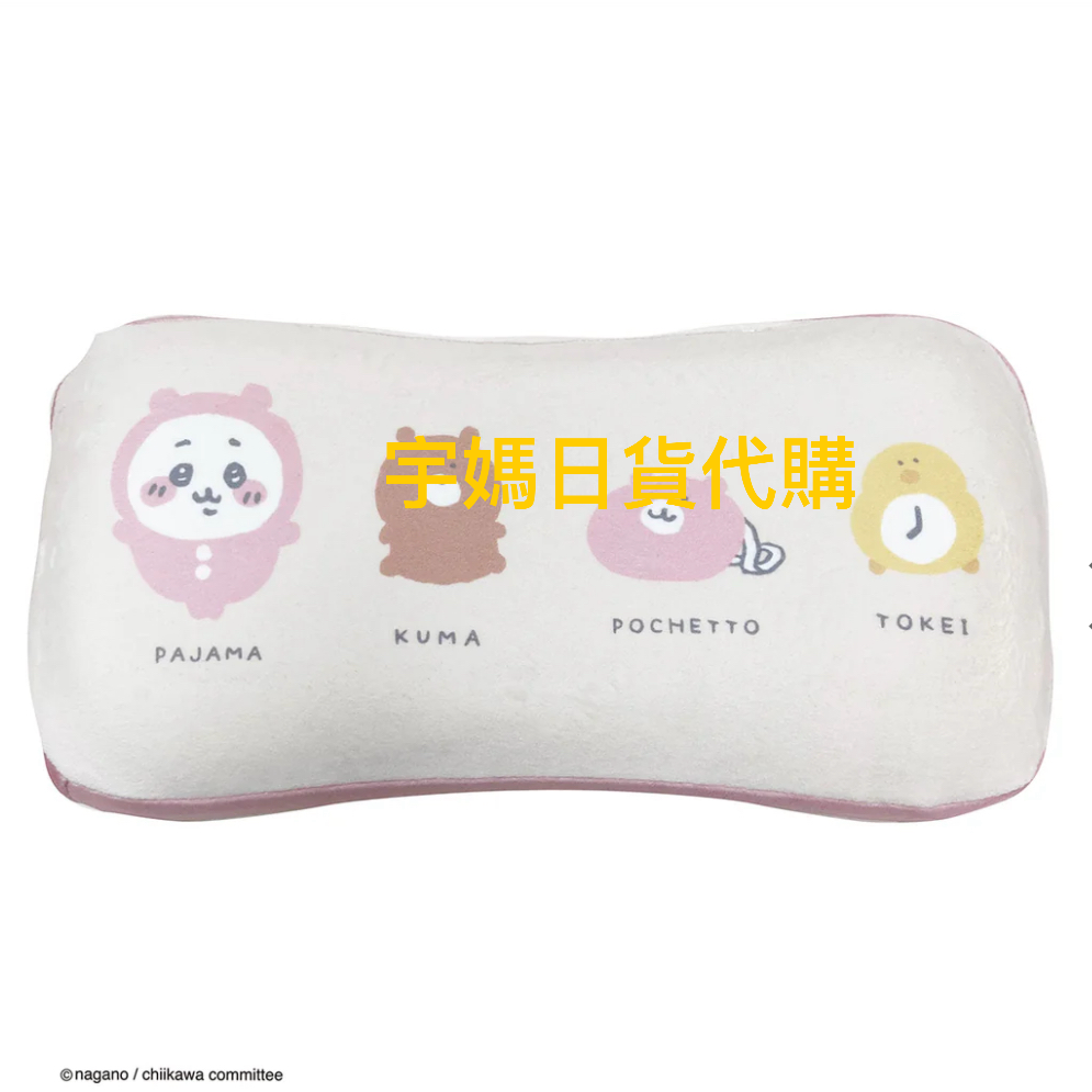 日本 吉伊卡哇 小八貓 兔兔 腰靠枕 午睡枕-細節圖3