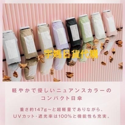 日本 日本 Wpc抗UV雨晴兩用折疊傘含掛鉤（現貨）147g 超輕巧-細節圖2