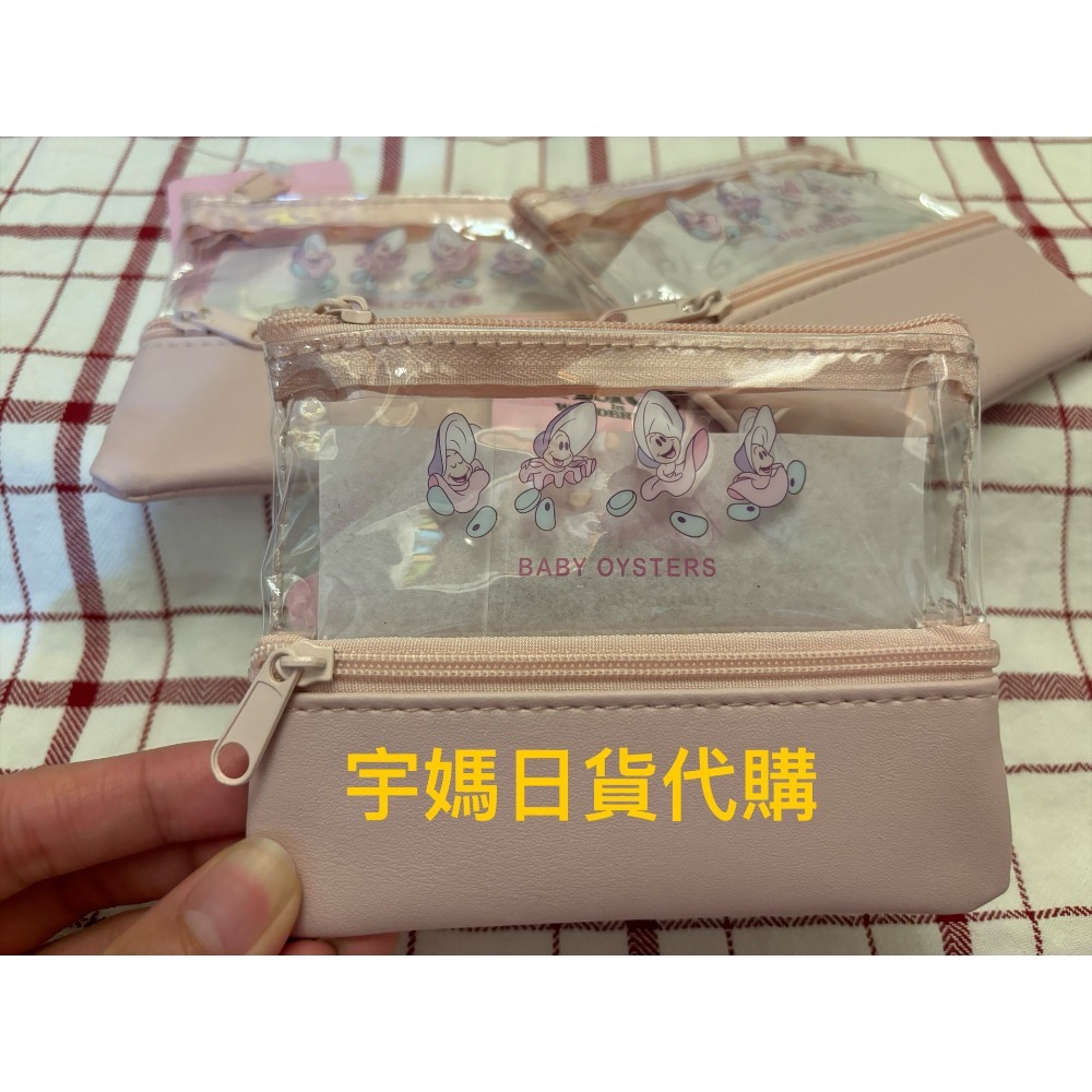 日本 迪士尼 牡蠣寶寶兩用零錢包-細節圖2