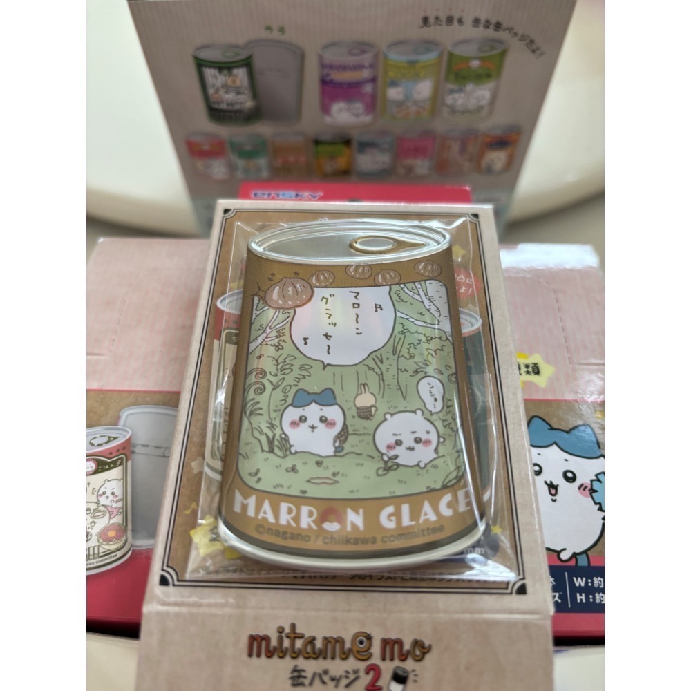 日本正版吉伊卡哇罐罐徽章（可挑款）-規格圖4