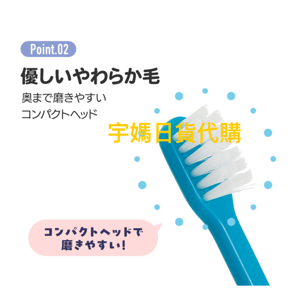 日本Skater 正版 麵包小偷 3-5歲牙刷（三入組含牙刷套蓋）-細節圖4