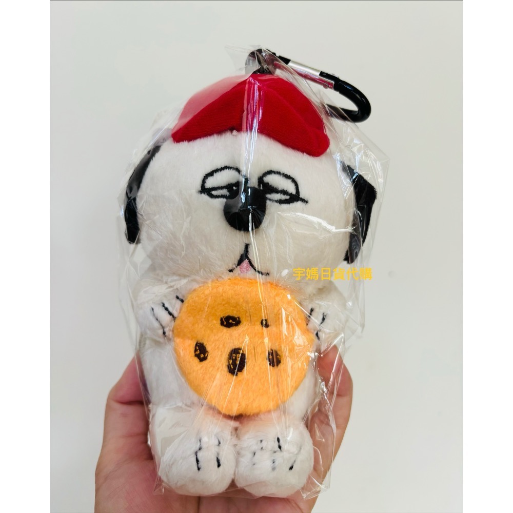 日本 正版史努比 歐拉夫娃娃吊飾購物袋 帽子款零錢包 含掛鉤）現貨）-細節圖3