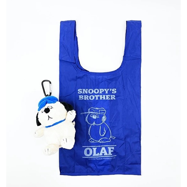 日本 正版史努比 歐拉夫娃娃吊飾購物袋 帽子款零錢包 含掛鉤）現貨）-細節圖8