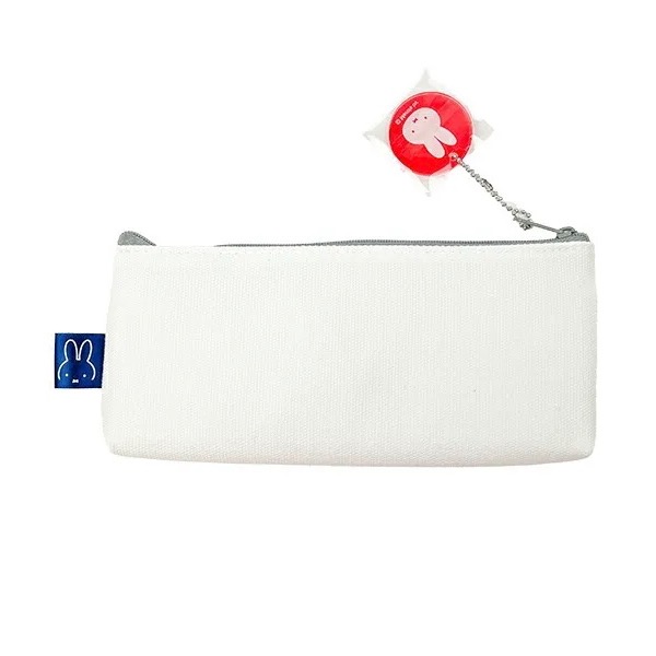 日本 Miffy 刺繡圖騰筆袋 鉛筆袋 收納袋-細節圖8