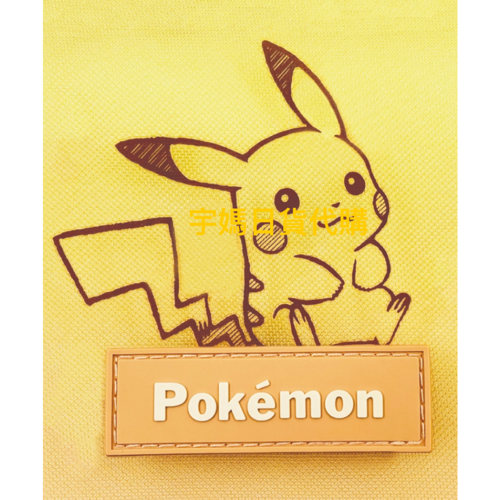 日本境內 寶可夢方形掛鉤網狀零錢小物收納包-細節圖5