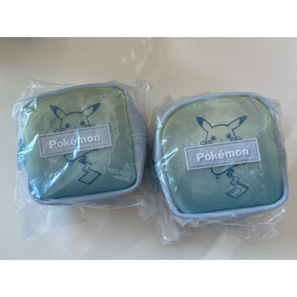 日本境內 寶可夢方形掛鉤網狀零錢小物收納包-細節圖6