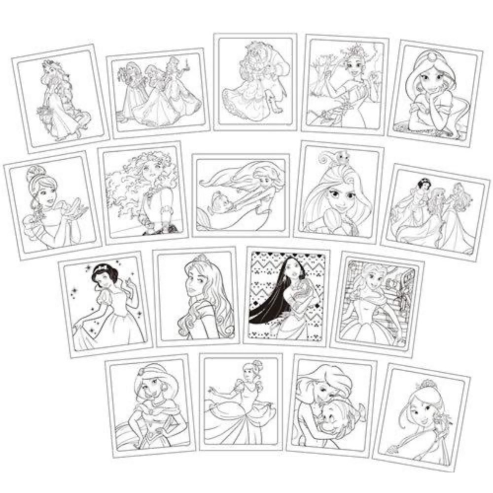 日本 汪汪隊 Crayola神奇著色套組 汪汪隊 迪士尼公主 麵包超人 家庭號-細節圖7