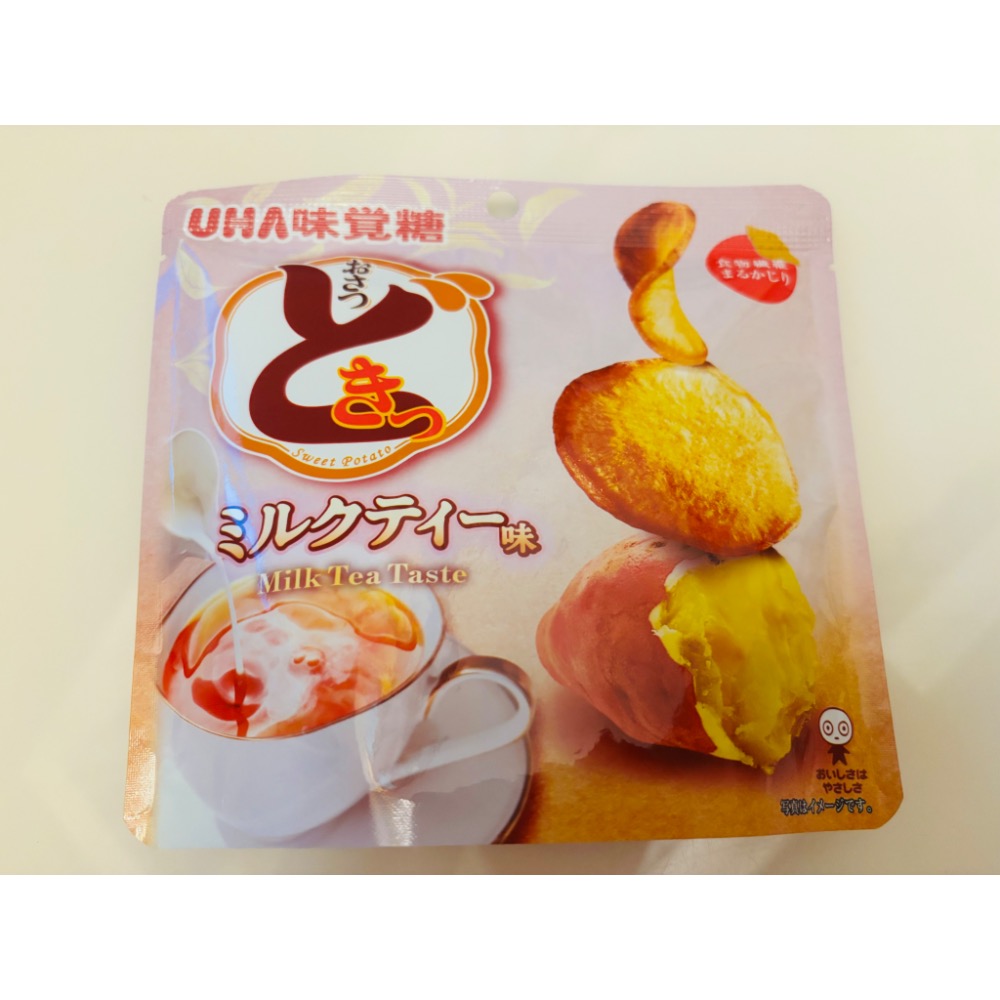 日本7-11味覺糖 焦糖奶油 奶茶口味 鹽奶油地瓜片（現貨）-細節圖5