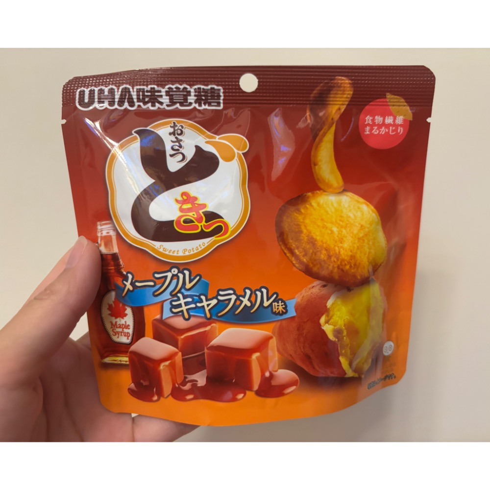 日本7-11味覺糖 焦糖奶油 奶茶口味 鹽奶油地瓜片（現貨）-規格圖5