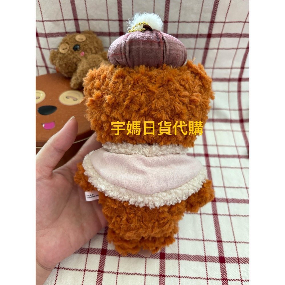 日本環球影城 提姆熊系列 娃娃 識別證 吊飾 交換禮物-細節圖4