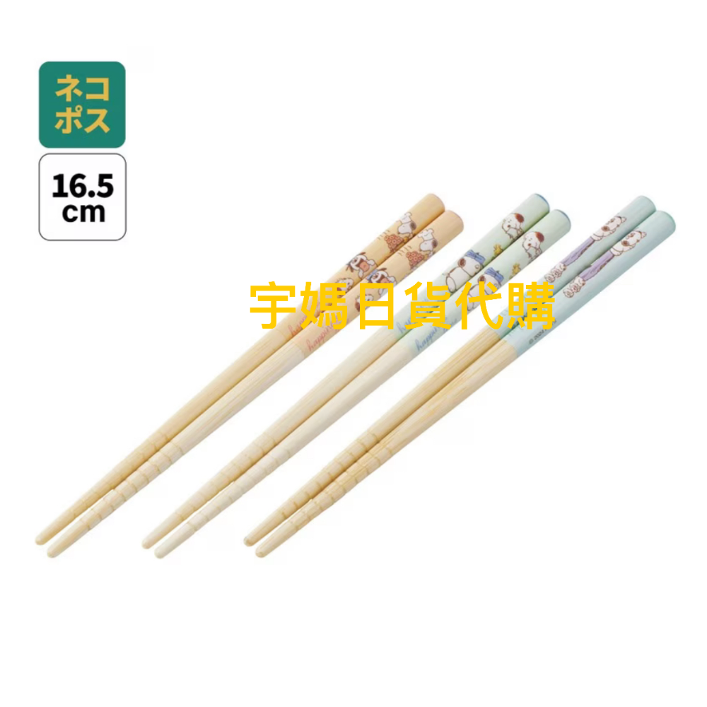 日本Skater 正版史努比歐拉夫幼稚園 湯匙 筷子組-細節圖4