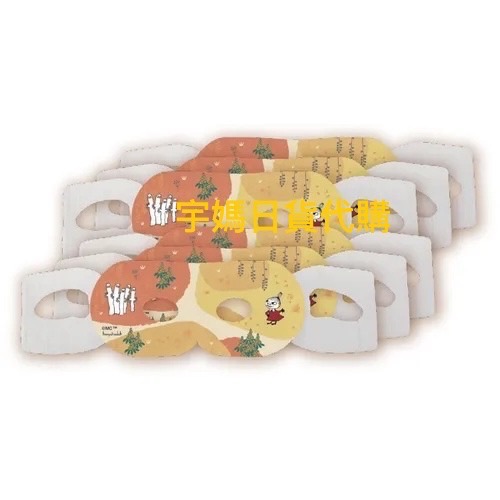 代購 秋冬季節限定 嚕嚕米金木犀熱敷眼罩6入-細節圖2