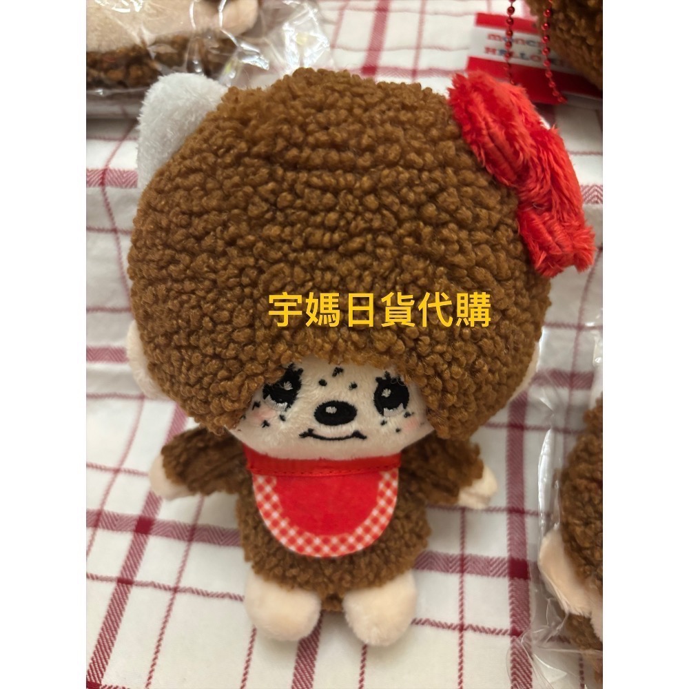 日本 蒙奇奇&Holle kitty聯名款 卡套包 娃娃 鑰匙圈吊飾-規格圖7