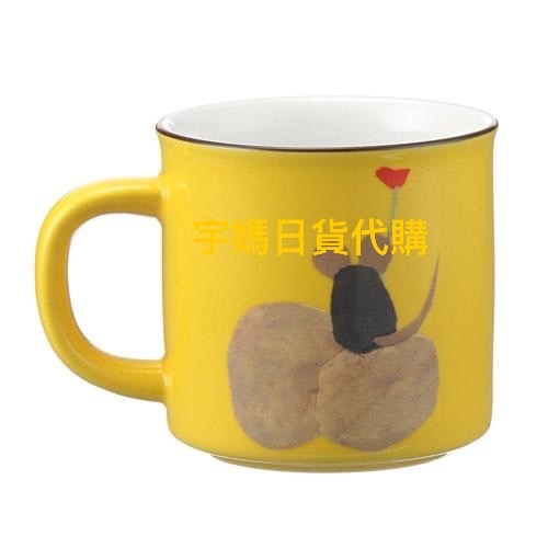 日本製 麵包小偷 阿佛 繪本人物 美濃燒磁器-細節圖2