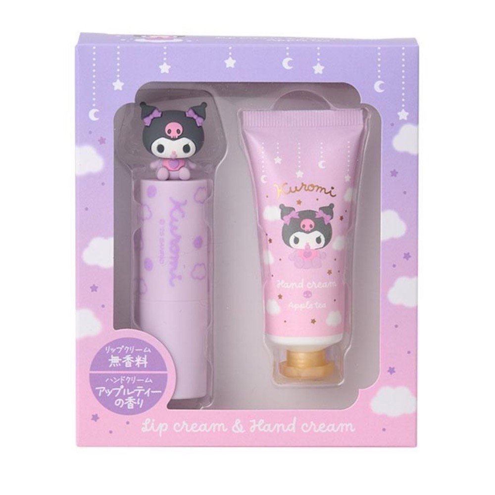 日本新品三麗鷗立體公仔護唇膏+護手霜禮盒組 kitty 酷洛米 大耳狗 美樂蒂交換禮物首選-規格圖5