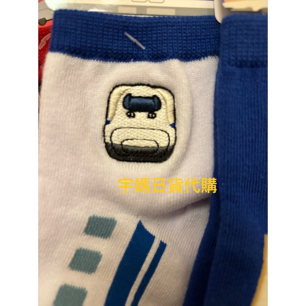 日本 新幹線 JR列車 多款15-20cm刺繡圖騰襪子-細節圖5