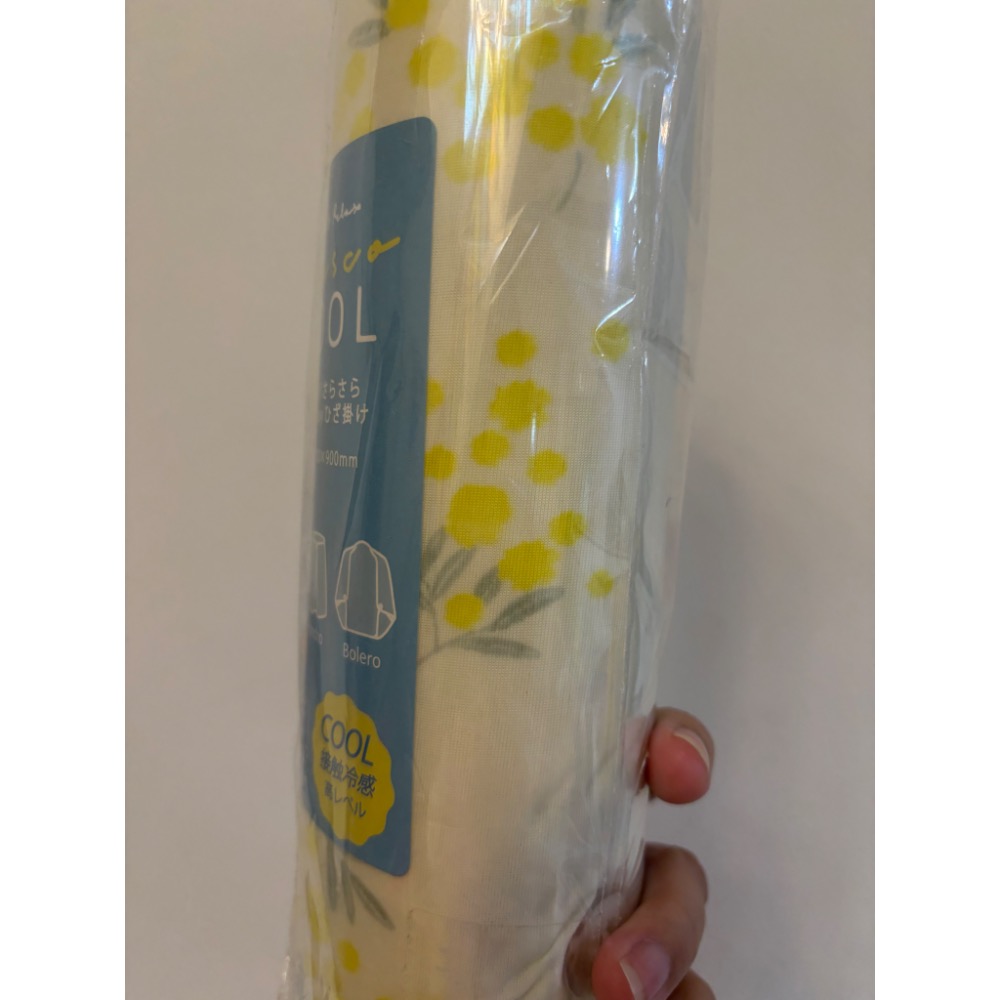 日本 Sembador Fresco COOL 涼感3 用毯（黃小花）-細節圖2