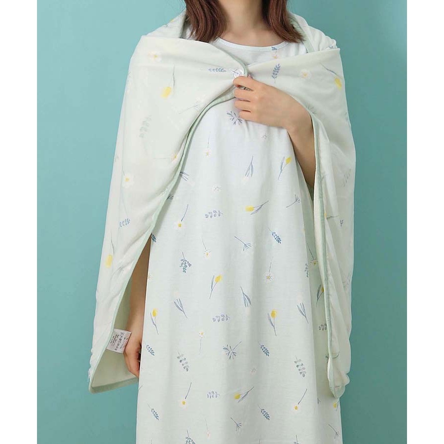 日本 Sembador Fresco COOL 涼感3 用毯（黃小花）-細節圖4
