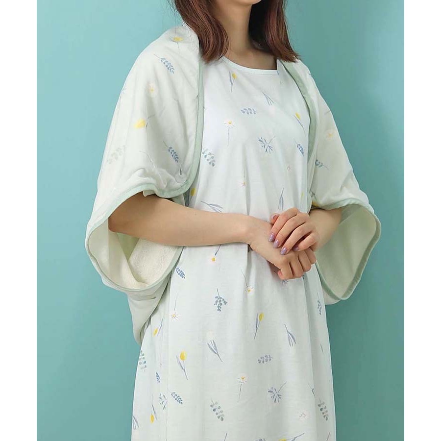 日本 Sembador Fresco COOL 涼感3 用毯（黃小花）-細節圖5