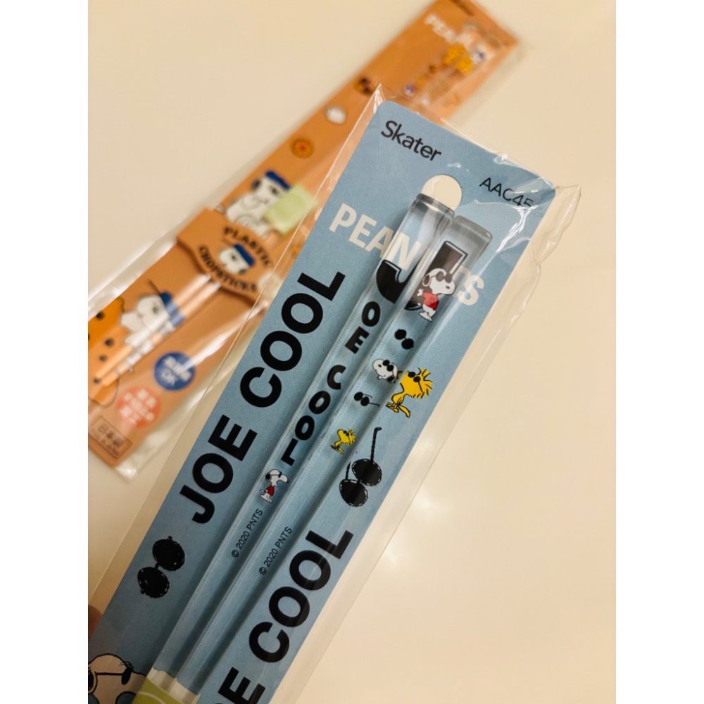 Skater日本製 史努比 歐拉夫 抗菌 透明 止滑筷（現貨-規格圖7