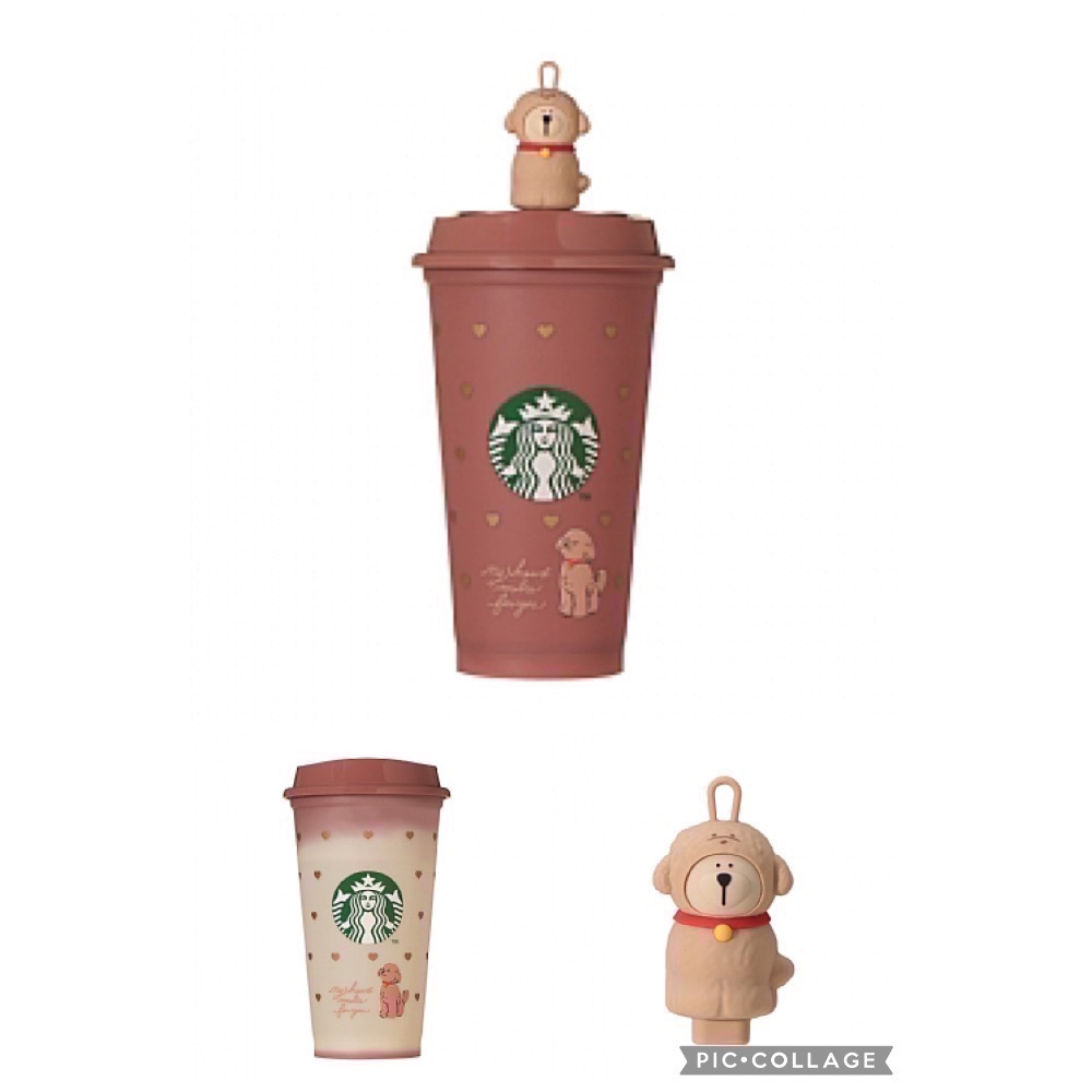 日本星巴克情人節 貓咪狗狗愛心系列 保溫瓶 馬克杯 玻璃杯收單至01/12請聊聊-細節圖8