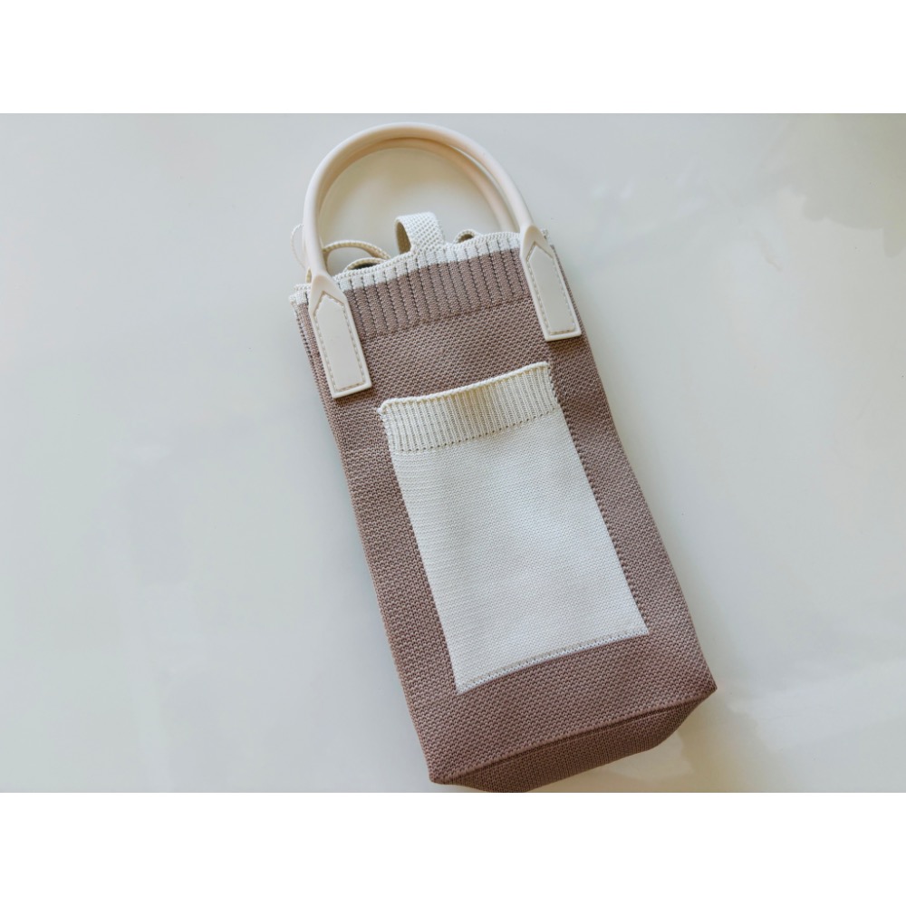 日本 正版 史努比 歐拉夫 手機 針織 小提包可單肩-細節圖5