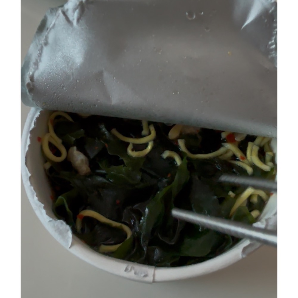 日本 海苔蛤蠣鹽味 激辛魚介豚骨拉麵-細節圖4