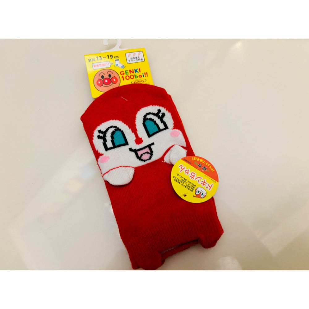 日本 正版 麵包超人 兒童襪子13-19cm-規格圖11