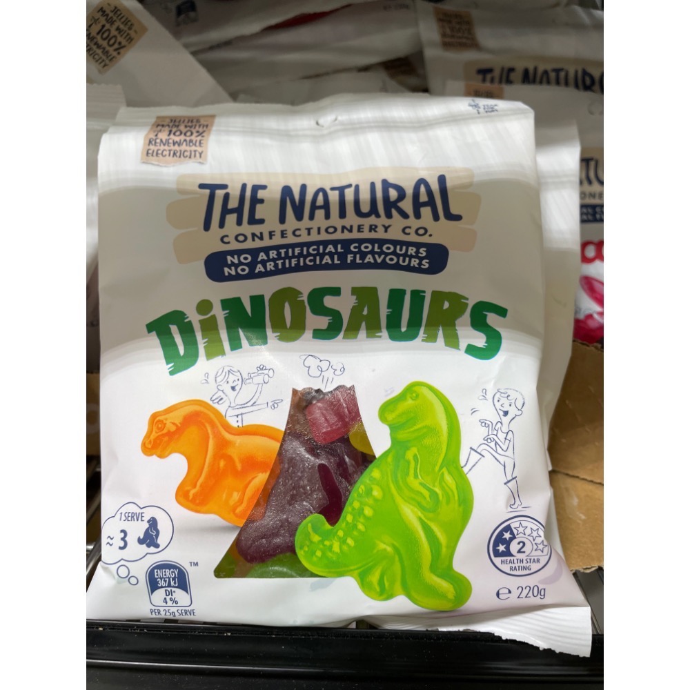 現貨 澳洲 天然水果軟糖The Natural Confectionery co. 軟糖 進口零食-規格圖4