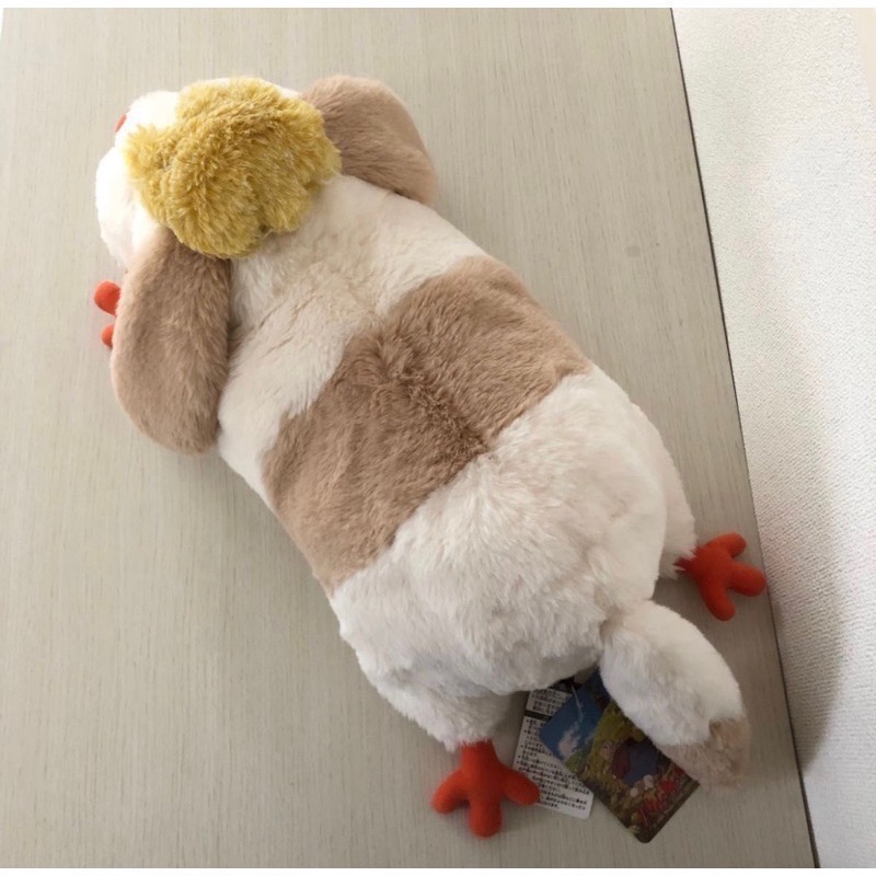 Pelo日本代購 現貨宮崎駿 吉卜力 霍爾移動城堡 茵茵 大玩偶 因因 超大隻 老狗狗 娃娃 抱枕 玩偶-細節圖2