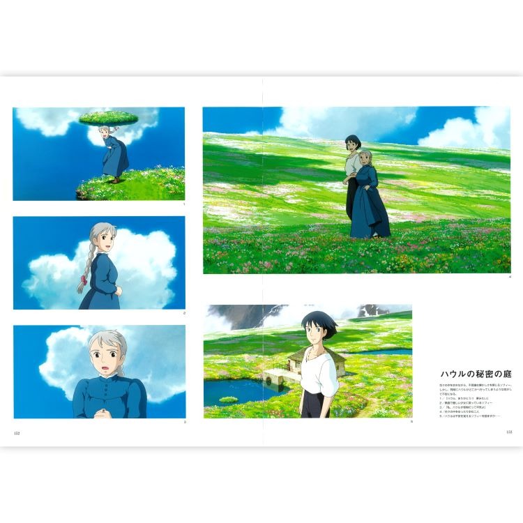 Pelo日本代購 宮崎駿 吉卜力 預購 繪本 書 霍爾的移動城堡 美術 視覺藝術 THE ART OF ハウルの動く城-細節圖3