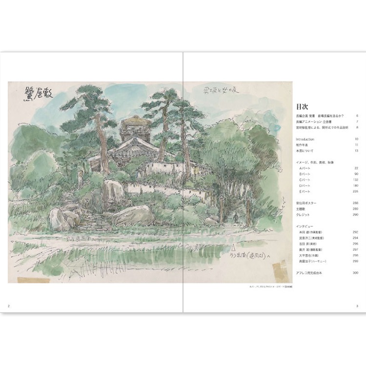 Pelo日本代購 宮崎駿 吉卜力 預購 繪本 書 蒼鷺與少年 美術 視覺藝術 THE ART OF 君たちはどう生きるか-細節圖2