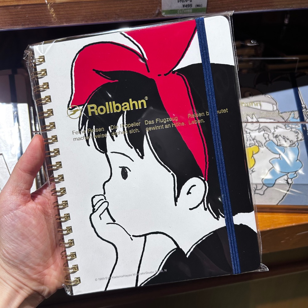 ￼Pelo日本代購 預購 宮崎駿 吉卜力 龍貓 魔女宅急便 筆記本 Rollbahn 方格筆記本 新品-規格圖6