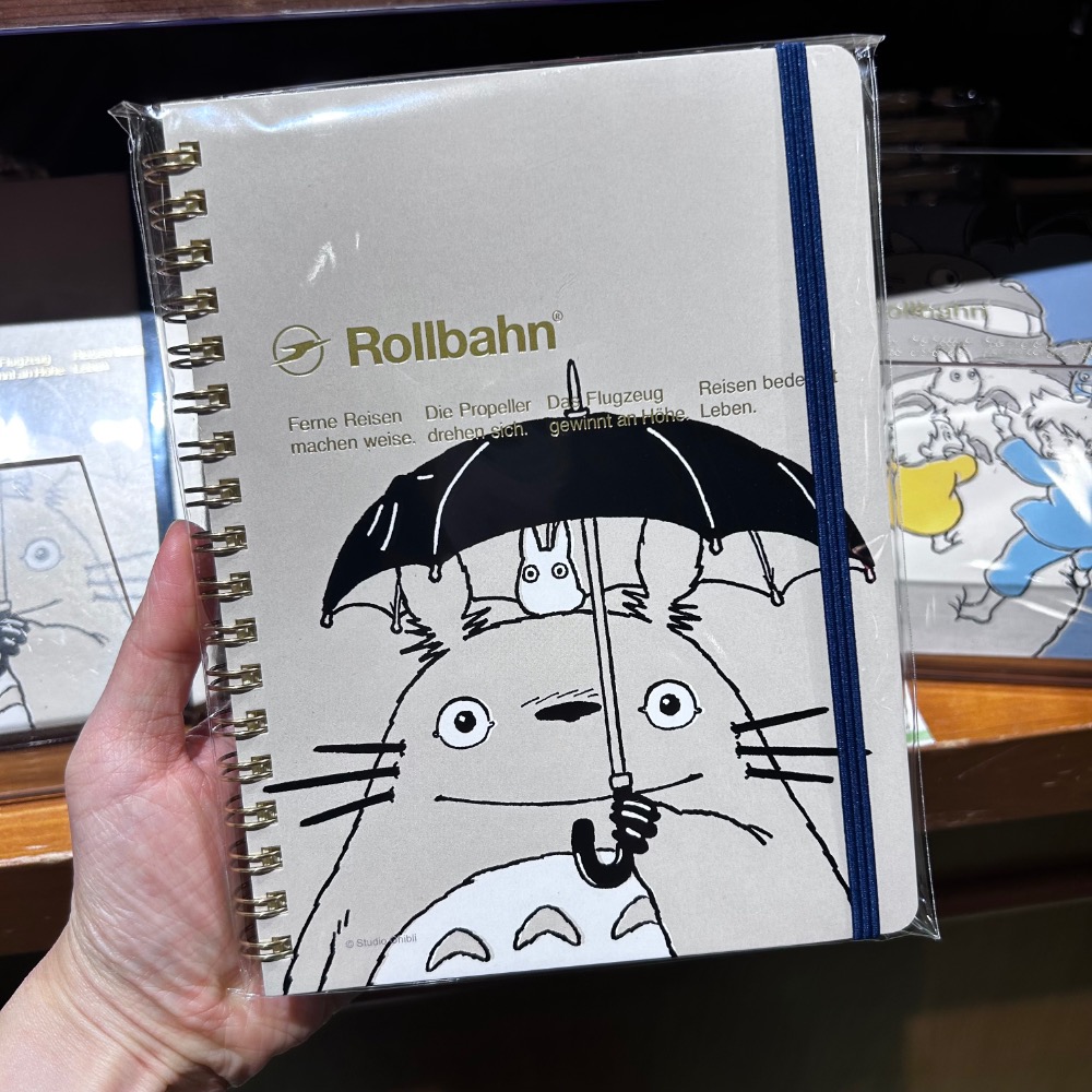 ￼Pelo日本代購 預購 宮崎駿 吉卜力 龍貓 魔女宅急便 筆記本 Rollbahn 方格筆記本 新品-規格圖6