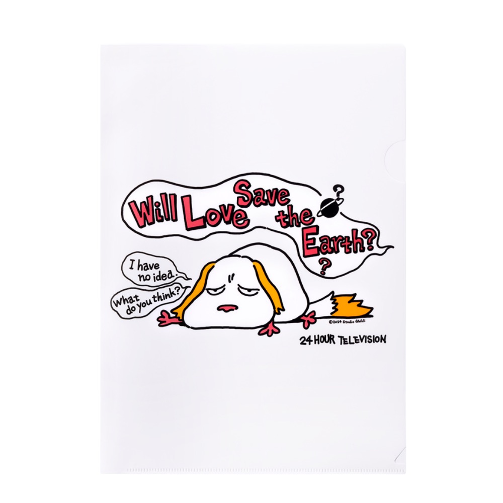 Pelo日本代購 宮崎駿 吉卜力 預購 24小時電視 慈善 因因 資料夾 貼紙 茵茵 狗狗 霍爾的移動城堡 宮崎吾朗-細節圖8