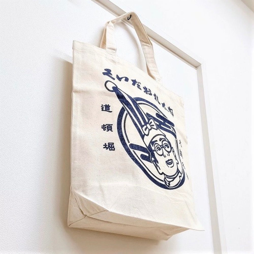 Pelo日本代購 預購 大阪 食倒太郎 手提袋 TOTO包 托特包 大阪伴手禮 土產 特產 禮物 袋子 白色 書包-細節圖4