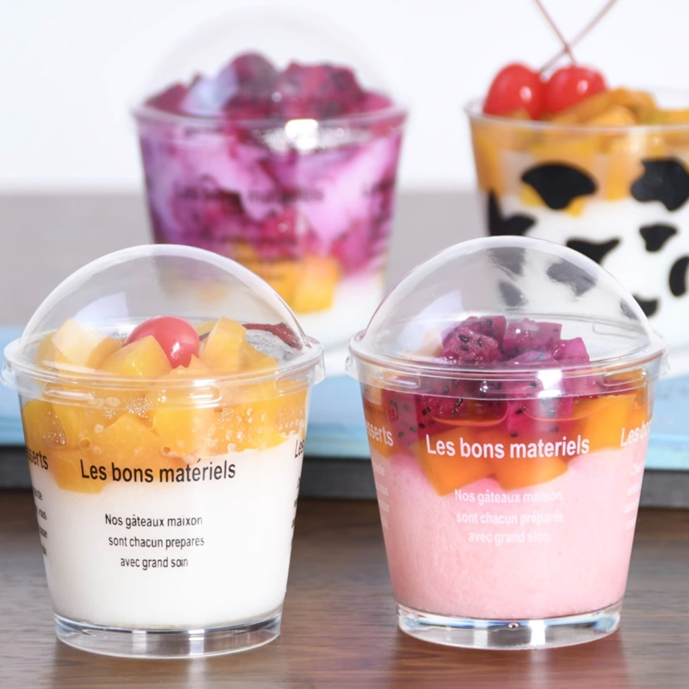 ◎20組入◎咖啡字英文字母硬質果凍杯/帶蓋慕斯杯/提拉米蘇布丁杯/圓形提拉米蘇蛋糕包裝杯-細節圖2