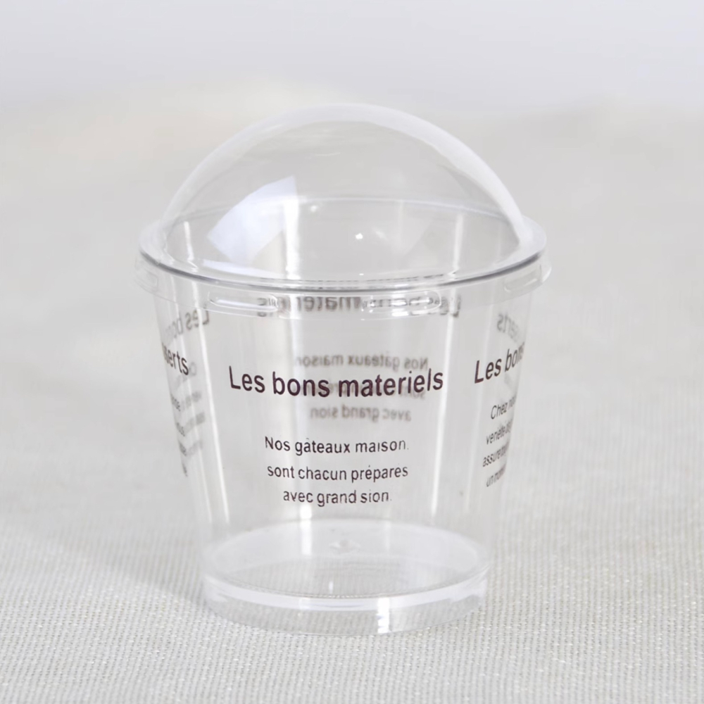 ◎20組入◎咖啡字英文字母硬質果凍杯/帶蓋慕斯杯/提拉米蘇布丁杯/圓形提拉米蘇蛋糕包裝杯-細節圖5