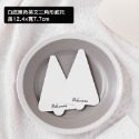 ◎10片入◎切塊蛋糕方形三角形底托/法式西點甜品加厚卡紙/方形千層慕斯紙墊/蛋糕底托/黑白色蛋糕墊片-規格圖1