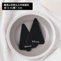 ◎10片入◎切塊蛋糕方形三角形底托/法式西點甜品加厚卡紙/方形千層慕斯紙墊/蛋糕底托/黑白色蛋糕墊片-規格圖2