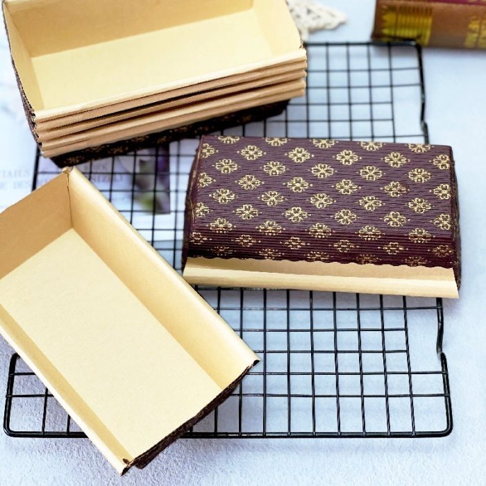 ◎小/中/大號◎長方形瓦楞紙麵包紙托/船型蛋糕紙托/蛋糕杯耐烤麵包托-細節圖3