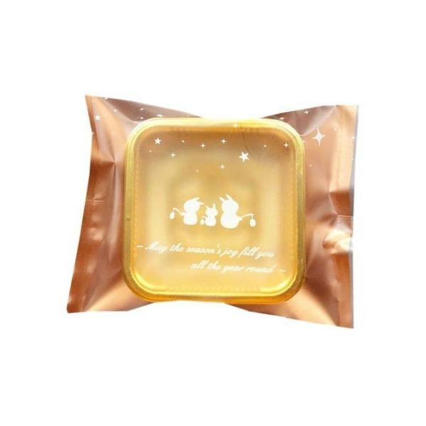 ◎50/80/100g◎金底燈籠小兔月餅蛋黃酥包裝機封袋(約100只裝)/方塊酥曲奇餅點心袋/鳳梨雪花酥包裝袋/花茶茶葉-細節圖4